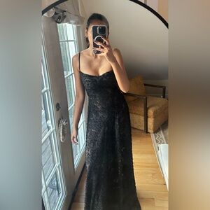 House of CB Black Seren Gown